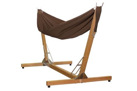 ウッドハンモックスタンド ハンモック「オリーブ」セット