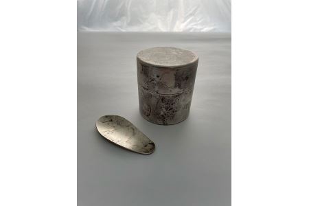 折燕ORI-EN 茶筒(M)・茶み ANTIQUE SILVER