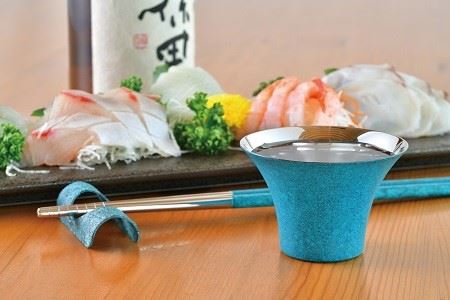 折燕ORI-EN ぐい呑み BLUE