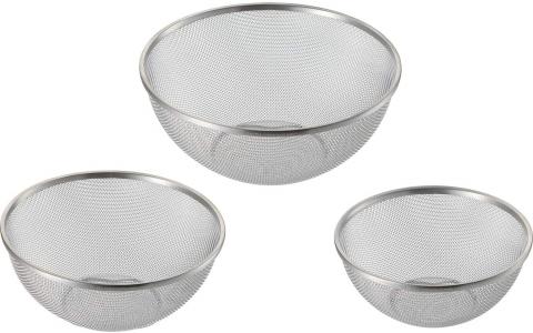 AMG-0420 enzo ステンレスざる3点セット