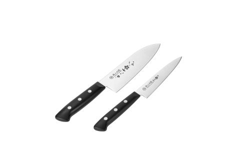 ETO-501 燕人の匠「桜吟」三徳包丁170mm & ペティナイフ140mm