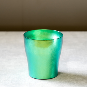 チタン二重タンブラー 玲 華チタン 若竹 250ml 若竹