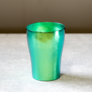 チタン二重タンブラー 玲 和み 若竹 250ml 若竹