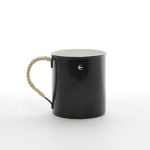 グローカルスタンダードプロダクツ TSUBAME RATTAN Mug Lサイズ (ブラック) ブラック