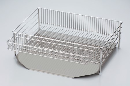 DLM-8585 ラバーゼ 水切りかご(大) 縦置きタイプ 3点セット