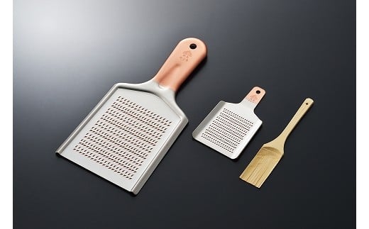 スーパーハイカット銅製おろし金（特５号）３点セット