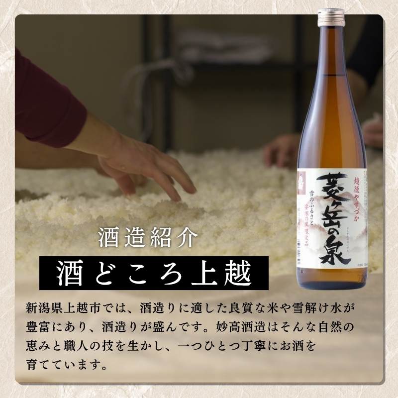 酒 菱ヶ岳の泉 720ml 2本 お酒 日本酒 アルコール ギフト 新潟 上越