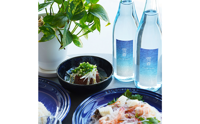日本酒 スノーブルー雪蒼　大吟醸　720ml お酒 新潟 上越