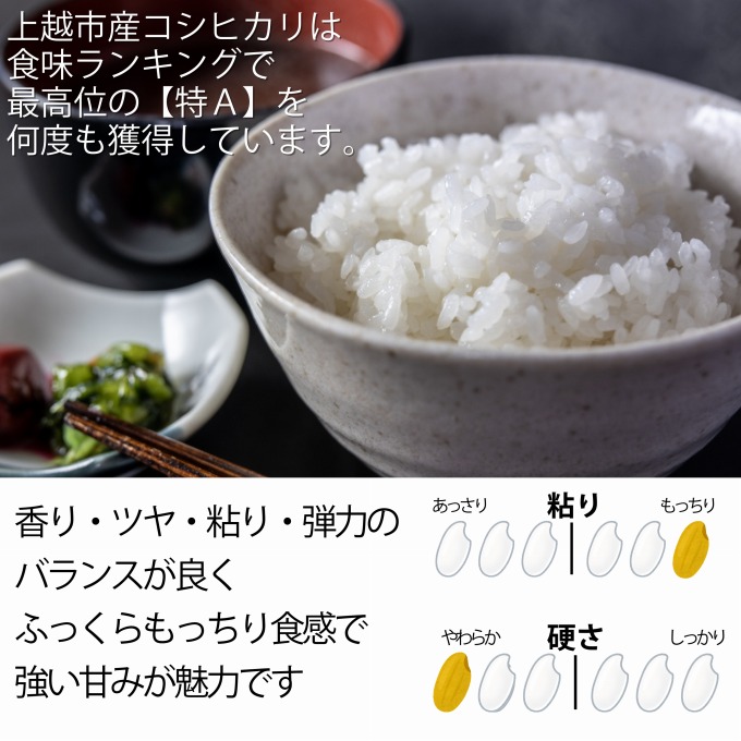 令和6年産 上越市産 コシヒカリ 5kg 新米 精米 新潟 米 新潟県 こしひかり 限定 おすすめ