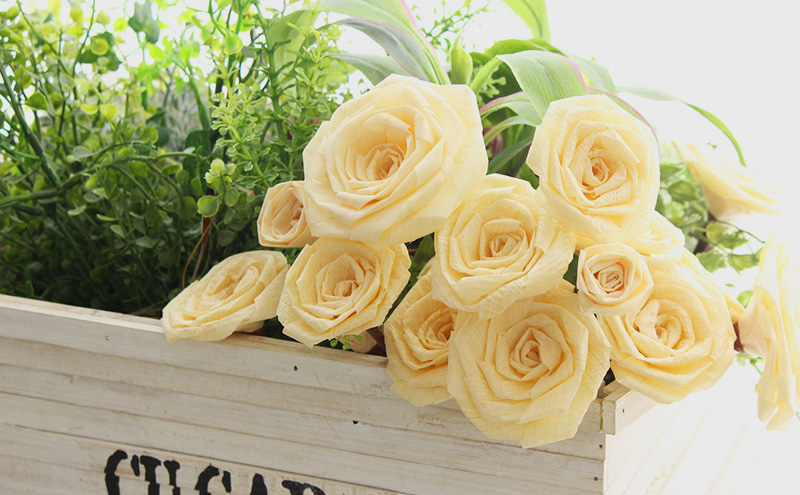 【ヒノキで作った胡蝶蘭】ひのきろうず アレンジメント （筒入りピンク、筒入り青緑のセット）ヒノキ ローズ ギフト