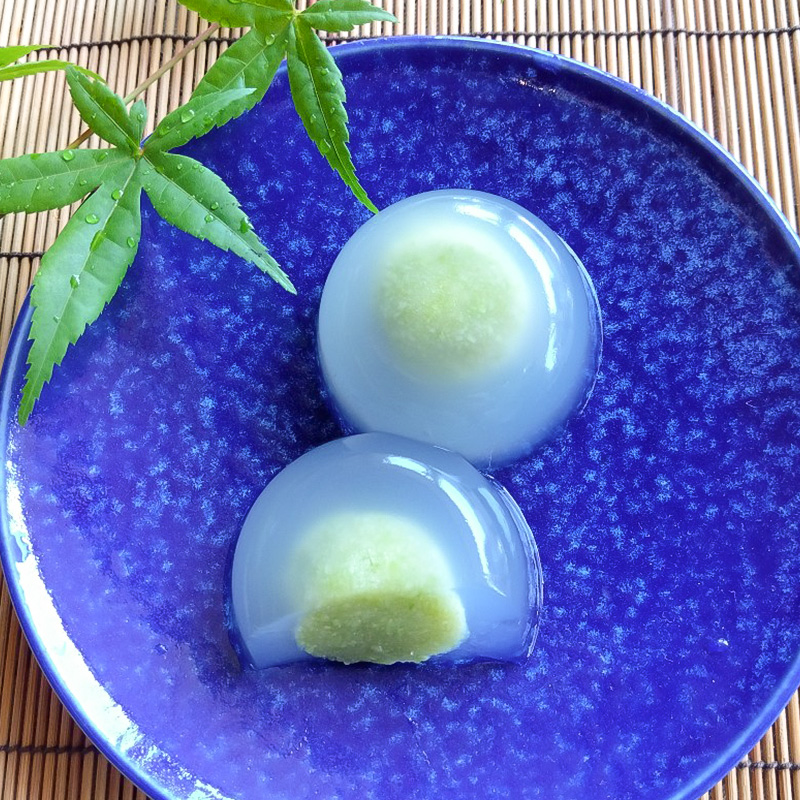上越産 枝豆あんの特撰 水まんじゅう 8個 和菓子 スイーツ 夏 涼菓 冷凍 お菓子 おかし スイーツ デザート おやつ 饅頭 まんじゅう 送料無料