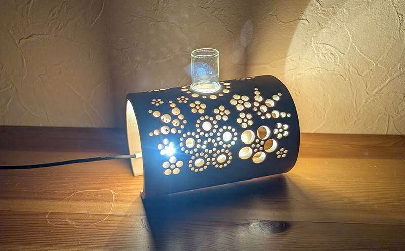 【職人手作り】オリジナル 竹灯籠（一輪挿し）インテリア 竹 手作り 一輪挿し 花 新潟県 上越市