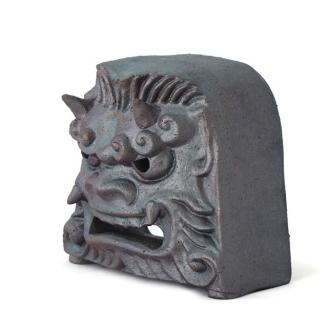 【安田瓦】 厄除け鬼面 (大)  1M03020