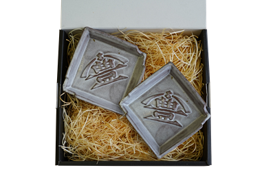 【老舗コトヨ醤油】 醤油皿 2枚セット 1C16014