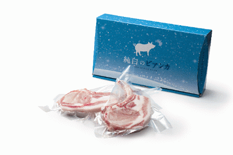 純白のビアンカ トマホーク「骨付き豚ロース」2本 1D03012