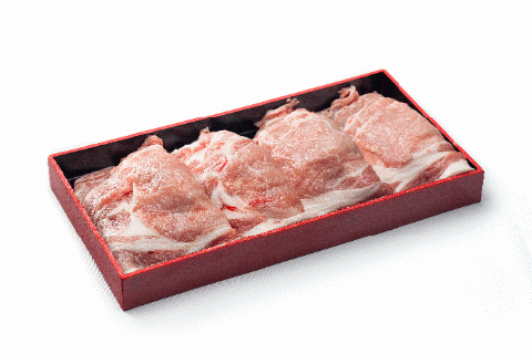 純白のビアンカ 豚ロース 焼肉用 800g 1D05012