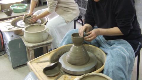 歩夢工房 ろくろ体験 思い出作り 2U01010
