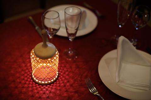 かがり籠 (竹籠LEDランプ)  2X01068