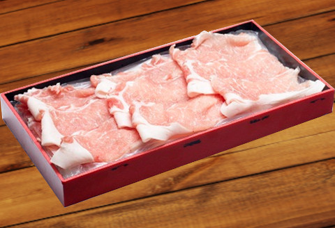 純白のビアンカ 豚ロースしゃぶしゃぶ用 500ｇ 1D01009