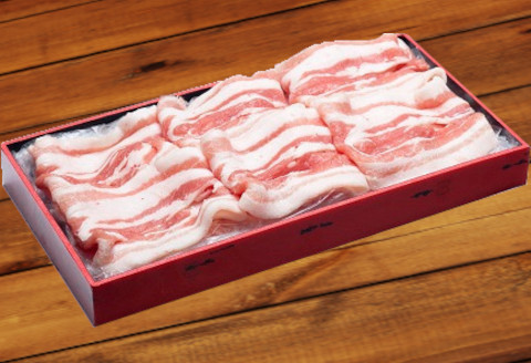 純白のビアンカ 豚バラしゃぶしゃぶ用 500ｇ 1D02008