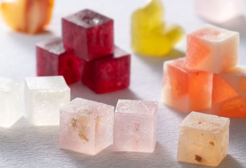 御菓子処 渡計 琥珀糖 「彩花～さやか～」 3本入 お菓子 菓子 和菓子 2E01009