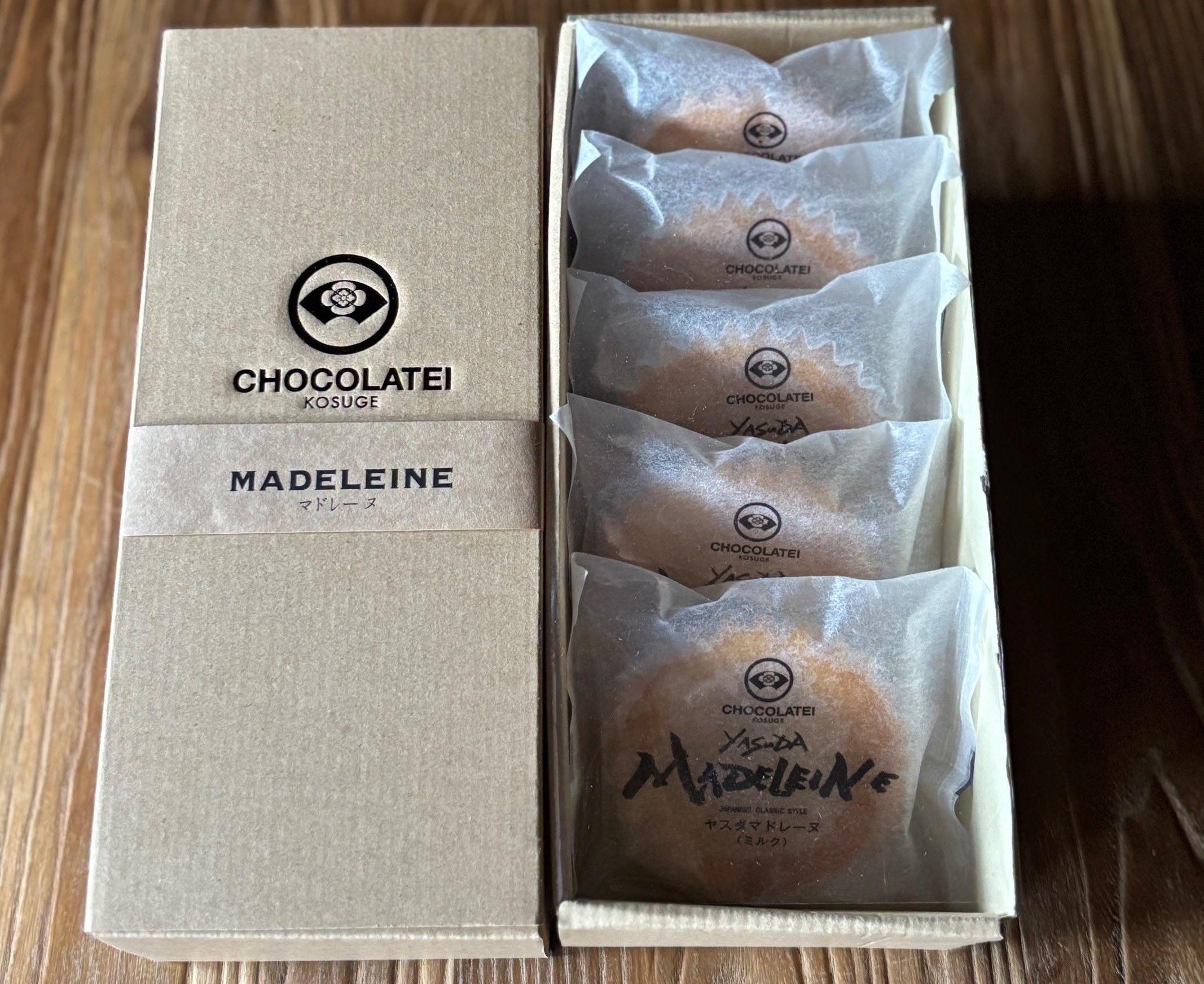 しょこら亭 ヤスダマドレーヌ（ミルク）5個入×6セット 1Z33034