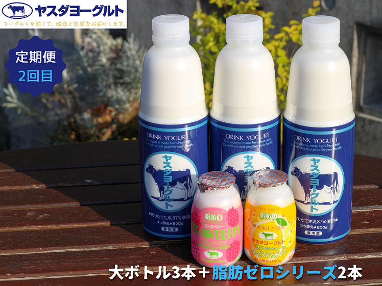 【3ヶ月定期便】ヤスダヨーグルト ちょい足しフルーツセレクションセットお試し便 1B86019