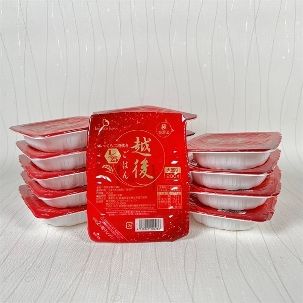【たんぱく質調整食品】 1/25 越後ごはん大盛 200g×30個 バイオテックジャパン 越後シリーズ 1V11028