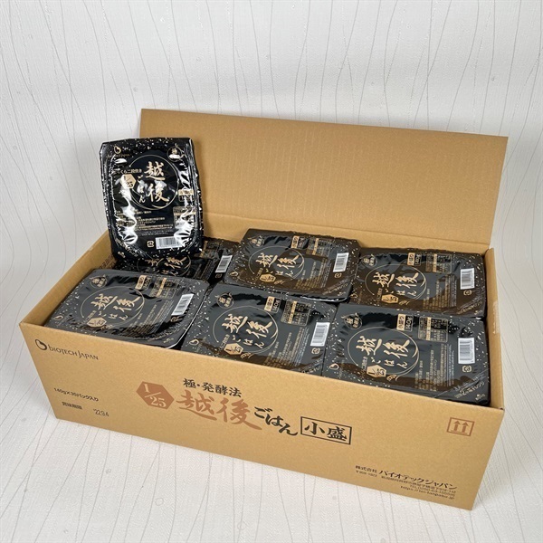 【たんぱく質調整食品】【3ヶ月定期便】 1/25 越後ごはん 小盛 140g×30個×3回 バイオテックジャパン 越後シリーズ 1V27067