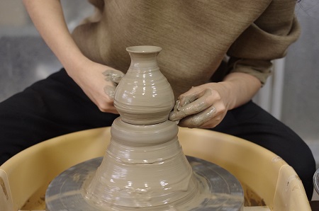 歩夢工房 ろくろ体験 思い出作り 2U01010