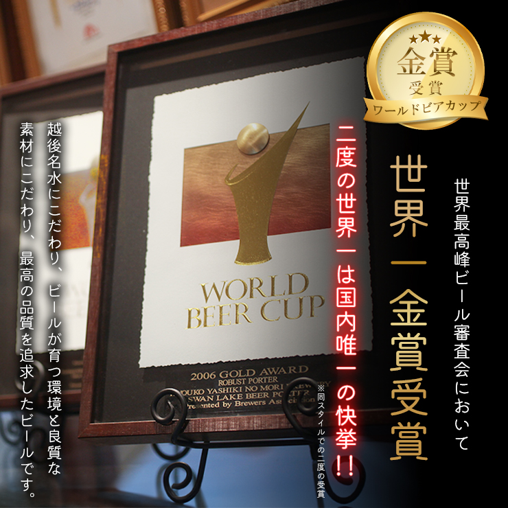 ビール スワンレイクビール 世界一金賞受賞入り 長期熟成＆季節限定ビール入り飲み比べ24本セット 1S27061