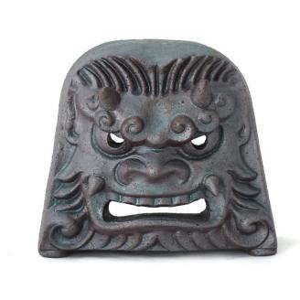 【安田瓦】 厄除け鬼面 (大)  1M03020