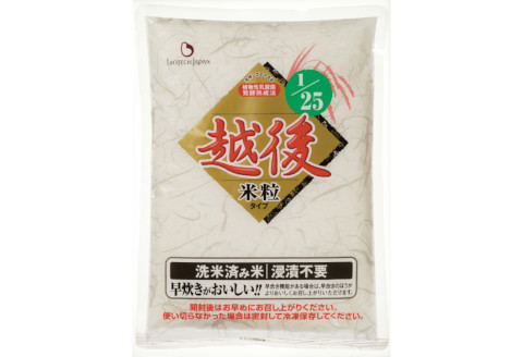 【たんぱく質調整食品】 1/25 越後 米粒タイプ 1kg×6袋 バイオテックジャパン 越後シリーズ 1V03048