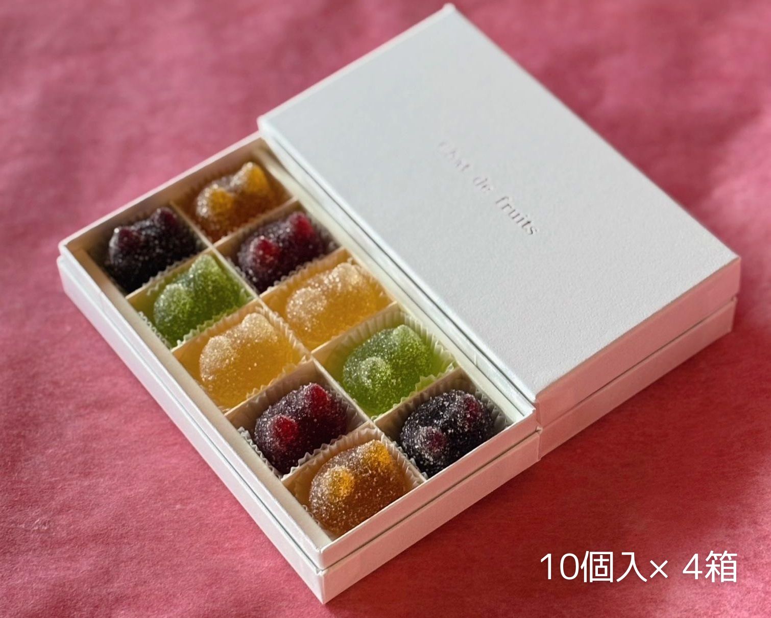 しょこら亭 シャ・ド・フリュイ（chat・do・fruits） 10個入×4セット 1Z41045