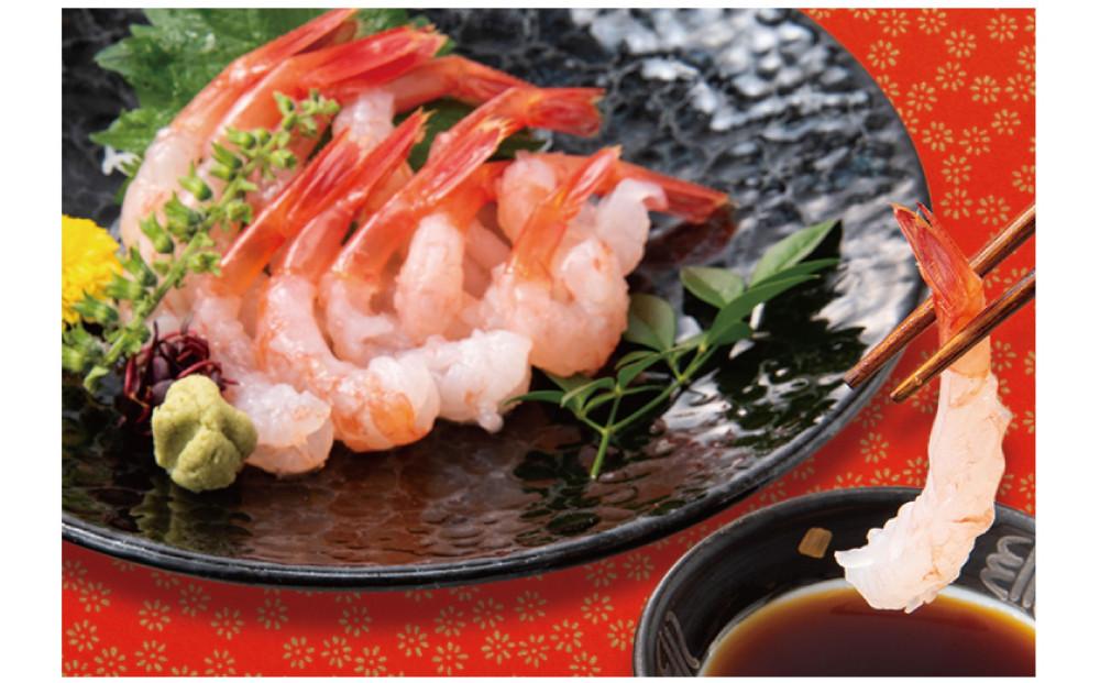佐渡産 南蛮エビ（甘エビ）チルド 500g（約40尾）