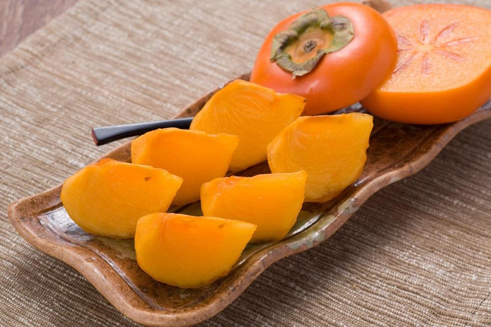 柿 おけさ柿 赤秀 Lサイズ 18玉 種なし