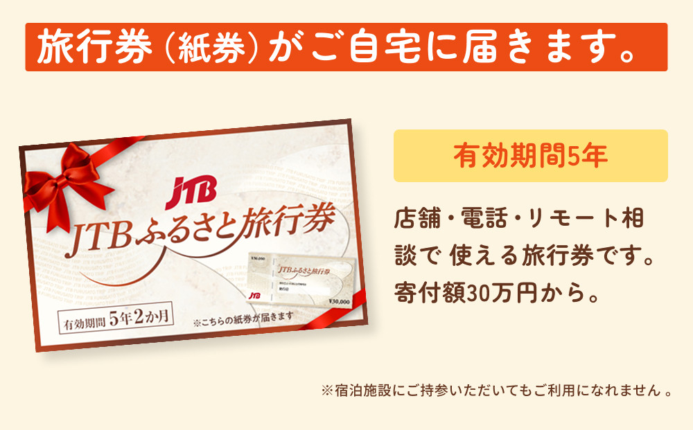 【佐渡市】JTBふるさと旅行券（紙券）90,000円分