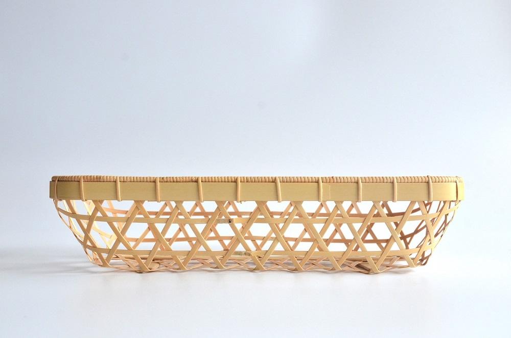 【佐渡竹工芸】カトラリーケース（六ツ目編み）