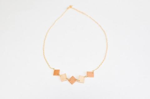 【佐渡竹工芸】ネックレス＆イヤリング ２点セット