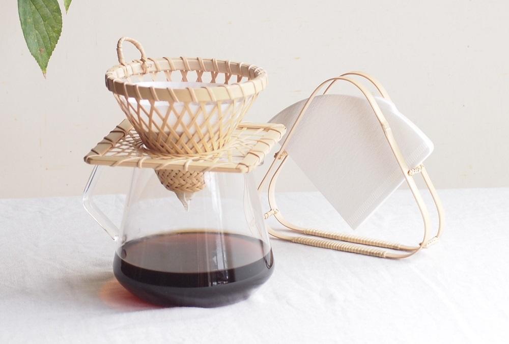 【佐渡竹工芸】コーヒードリッパー「ひだまり」