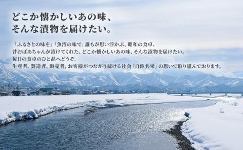 野沢菜漬・魚沼のきりざいセット（2種・6袋）