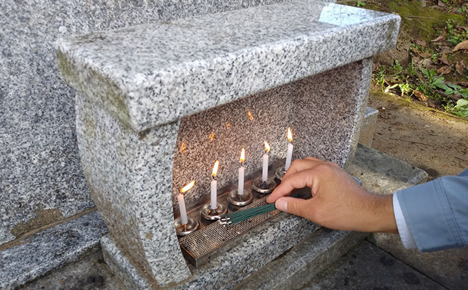 お墓参り・清掃代行サービス1回プラン（実施期間：5月～10月）