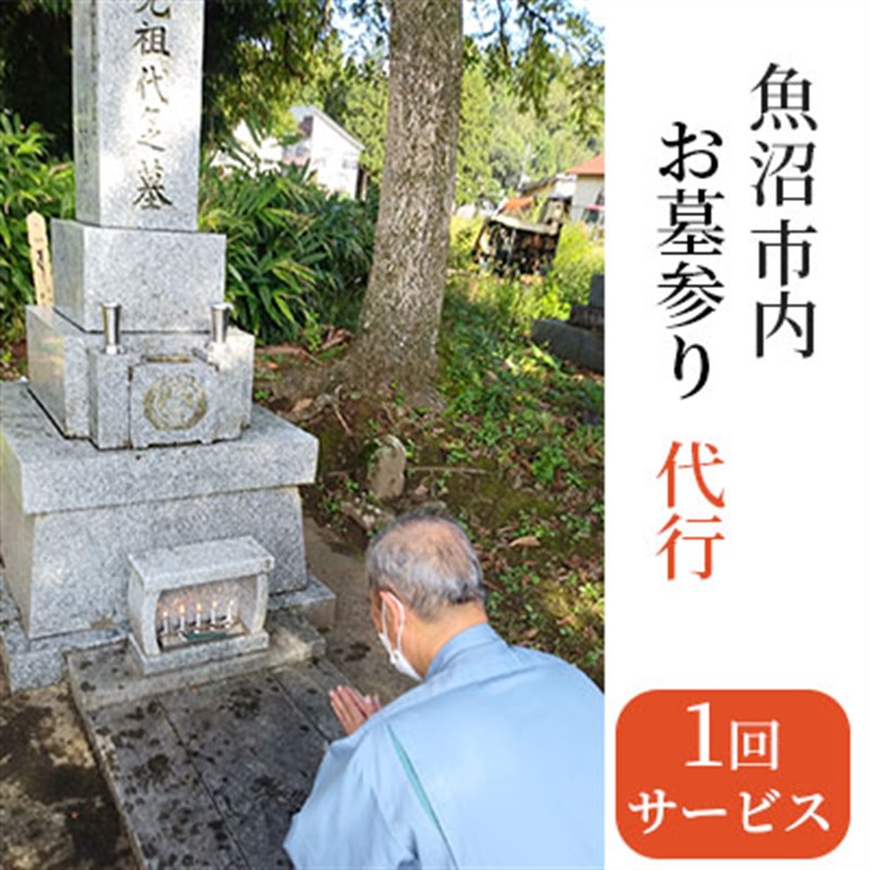 お墓の確認サービス チケット お墓のお参り代行サービス 