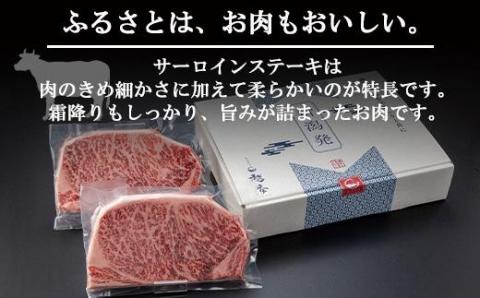 新潟牛 南魚沼産 にいがた 黒毛和牛 サーロインステーキ 200ｇ×2枚 2人前 新潟県 南魚沼市