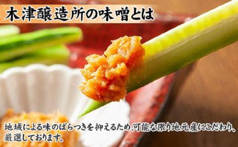 新潟県 南魚沼産 こだわり厳選 味噌 ＆ みそ漬け お試し 食べ比べ 木津醸造所 セット