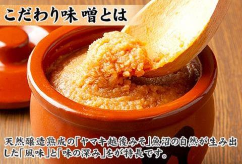 無地熨斗 新潟県 南魚沼産 こだわり厳選 味噌 ＆ みそ漬け お試し 食べ比べ 木津醸造所 セット