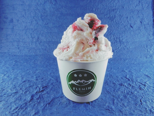 フレミン｜魚沼の生ジェラート【 ブルーベリーミックス 】業務用1.8L×１個