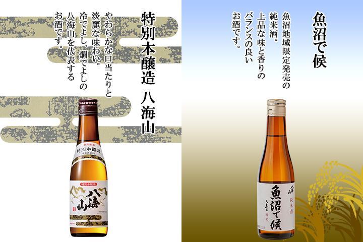 無地熨斗 八海山 日本酒 5選 飲み比べ セット お酒 南魚沼市