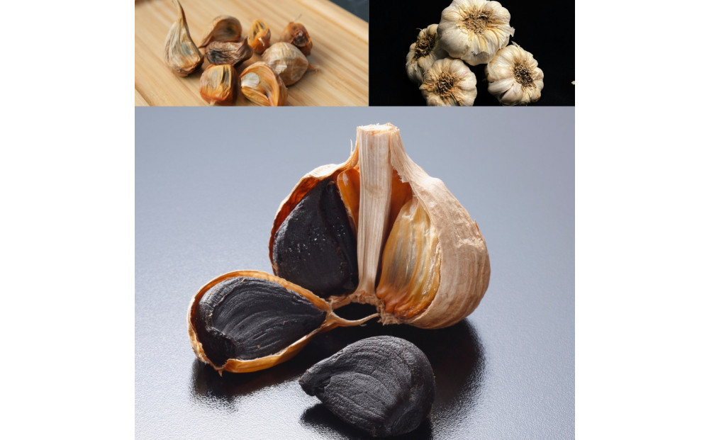 海藻繋ぎ黒にんく生地ピザ４枚セット