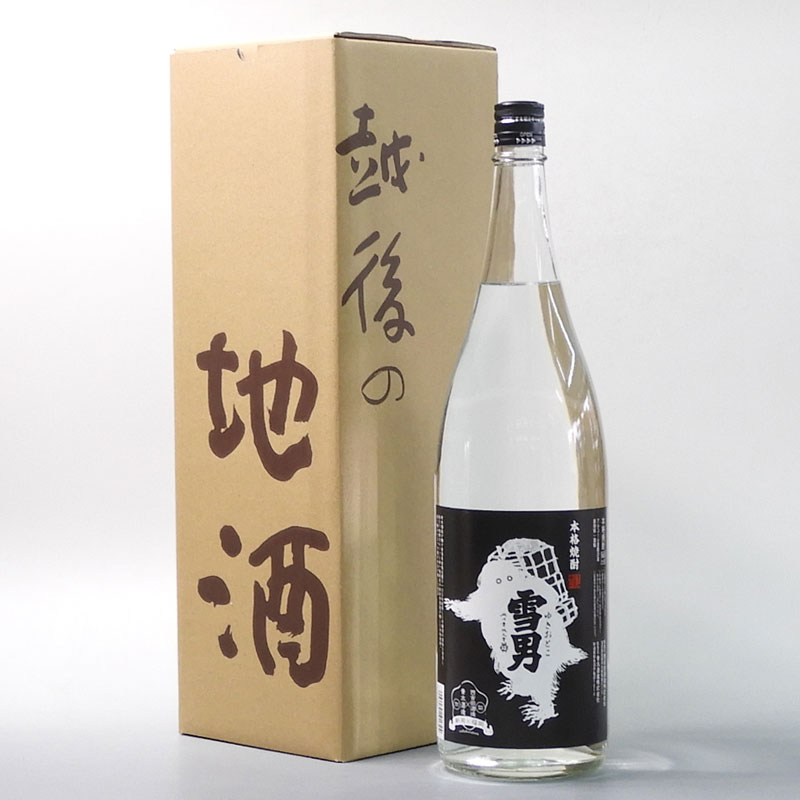 青木酒造 本格粕取り焼酎 雪男 1800ml